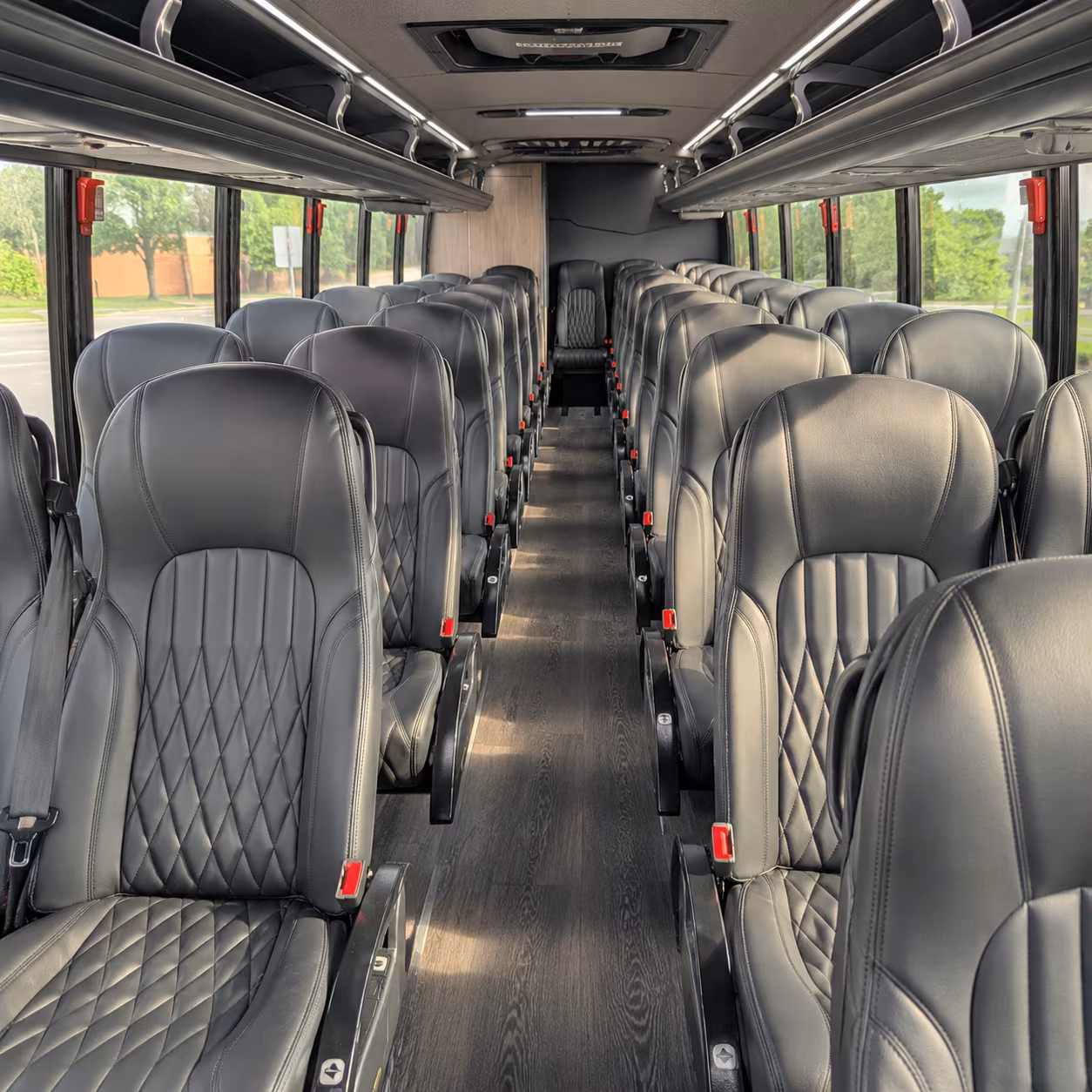 pittsburg religious group transportation onboard seating