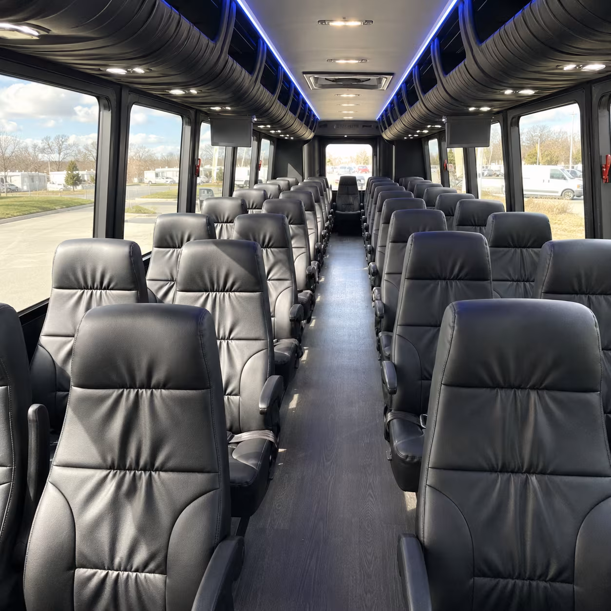 pittsburg sporting event transportation onboard seating
